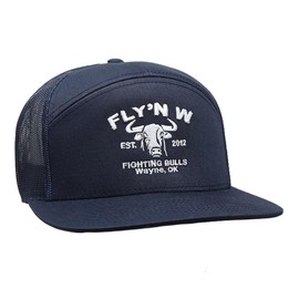 Rodeo Time Cody Webster Fly'N W Adjustable Snapback Hat (US, Alpha, One Size, 7-Panel - Navy)