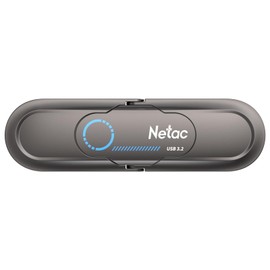 Netac 256GB Portable External USB Solid State Drive, up to 1,000MB/s Type-c and USB 3.2 Dual Interface Security Protection for Data Storage, Expansion of Storage for Photos/Videos/Music/Files, US9