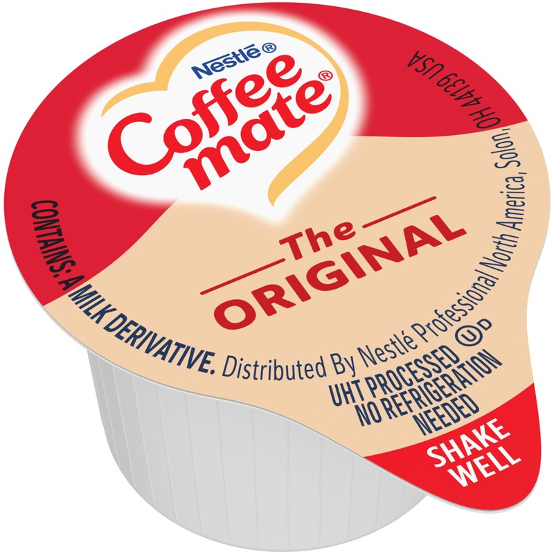 Nestle Coffee mate Liquid Coffee Creamer Singles, Original, 50 Ct