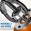 XIIW 3'' 4'' 6'' Gear Puller Set, 3 Jaw Bearing