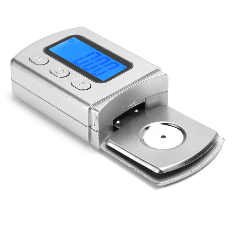 ABS Compact Digital Turntable Stylus Force Meter Scale Gauge with