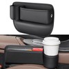 Srvauyea Aufbewahrungsbox für Autositz, Auto Seiten Taschen Organizer, Autositz Lückenfüller