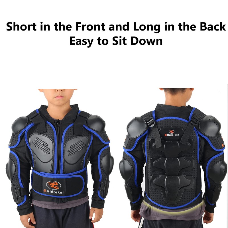 Kids Chest Protector Motocross Dirt Bike Gear Motorcycle Full Body