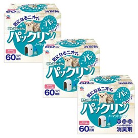 Earth Pet Paklin, No Mat Type, 1.6 fl oz (45 ml) x 3 Pieces, Odor Prevention Pets, Toilet Odor, Excretion Odor