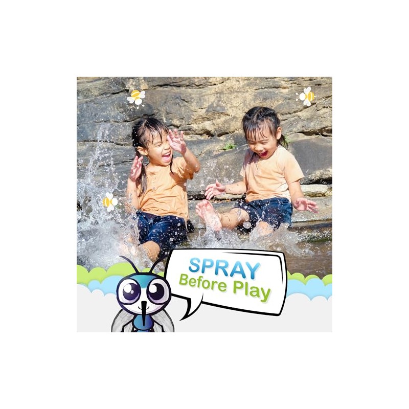 Ms. Pixie's Mosquito Repellent for Kids, DEET-Free Gentle Bug Spray