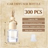 Zubebe 300 Pcs 8ml Hanging Car Air Freshener Diffuser Bottle