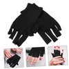 Mikinona 2 Pairs UV Protection Gloves for Gel Nails Manicure