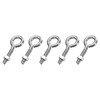 sourcing map 5 Pack Eye Bolts, M5 x 25mm 304