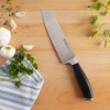 HENCKELS Elan 7-inch Hollow Edge Santoku Knife