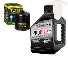 Rad Powersports Oil Change Kit For 2004 Yamaha YFM660FG Grizzly 4WD IRS Maxima Synthetic 10W-40