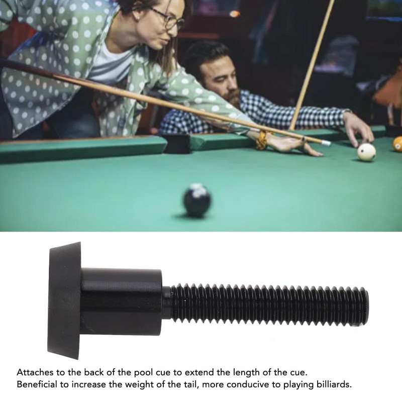 Billiard Cue Back Plug Screws Increase Tail Weight Aluminum Rust
