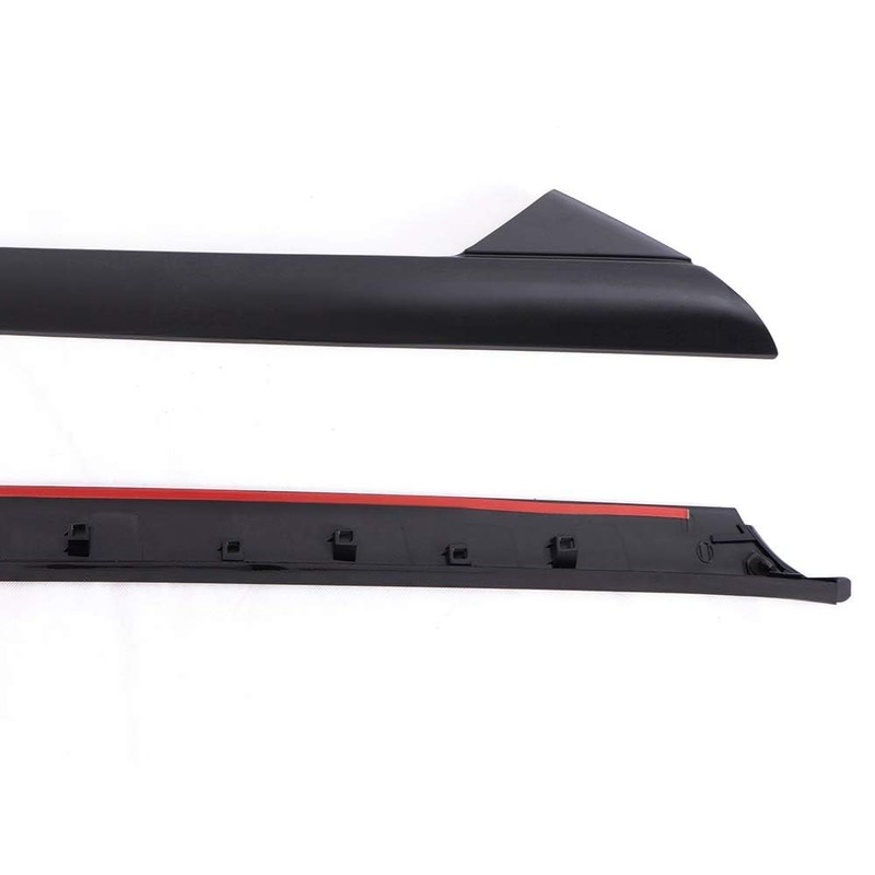 2Pcs Right and Left Side Windshield Trim Pillar Molding Compatible