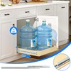 WelFurGeer Soft Close Pull Out Cabinet Organizer, 14" W x