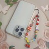 AGEN KGEN Cute Phone Charm Handmade Exquisite Beaded Phone Lanyard