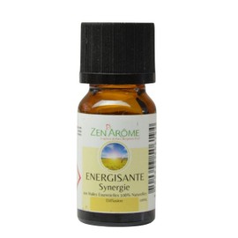 Synergy of essential oils - blend of 100% pure and natural essential oils - diffusion use for aromatherapy - 10 ml - analyzed and packaged in France - Zen'arôme