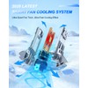 AtomBulb H7/H7LL Bulbs, 80000LM Brightest 20X Brighter, 1:1 Mini Size,