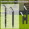 MOLEBIT Solar Outdoor Pathway Lights - IP65 Waterproof Landscape Lights