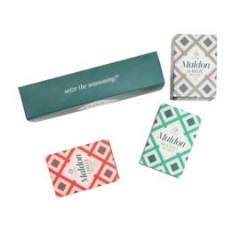 Maldon Salt - Gift Pack 125g Original, 100g Garlic & 100g Chilli Sea Salt - The Best Gift for Food Lovers and Aspiring Cooks, Versatile Flavours - Comes in Premium Packaging