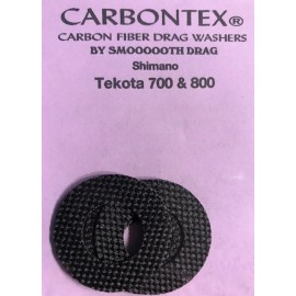 Smooth Drag! CARBONTEX SHIMANO TEKOTA 700 & 800  DRAG WASHERS