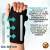 Meyer Muñequera Férula Túnel Carpiano Cierre Bandas Ajustables Mano Izquierda