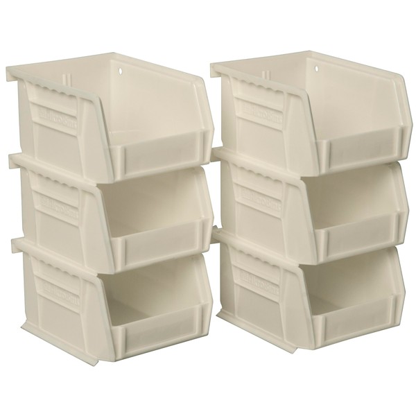 Akro-Mils 30210 AkroBins Plastic Storage Bins, Space-Saving Stackable Bins to