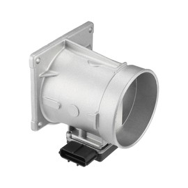 Motoforti Air Flow Sensor Meter, MAF Sensor Airflow Replacement, for Ford E-150 E-350 1997-2000, Metal, No.F50Y12B579A, Silver Tone