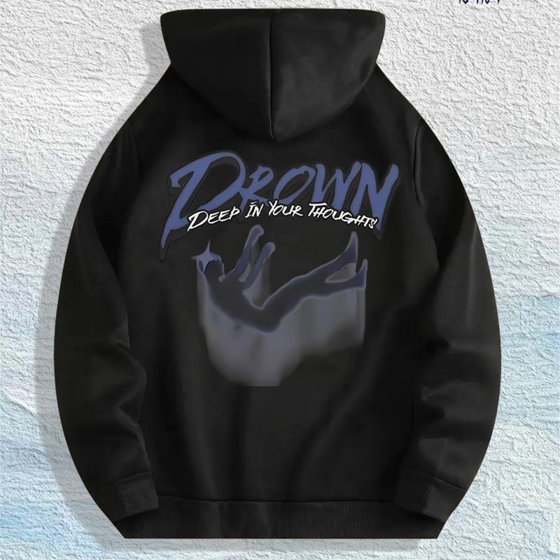 Antihero Drown Graphic Hoodie 100% Cotton US Warehouse 7 ColorsColor: