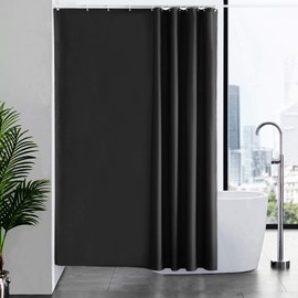 Furlinic Shower Curtain, Bathroom Curtain For The Bathtub, Textile Bath Curtain