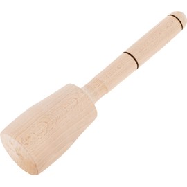 Food and Sourkraut Tamper - Wooden Hand Masher - Kitchen Wood Pounder - Kraut Masher Tool