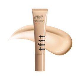 TFIT Skin Cover BB Cream / 1.1 oz (30 g) / High Cover / Pore Covering / UV Protection / Sensitive Skin / Korea / BN02 Medium