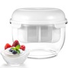 Greek Yogurt Strainer, 2QT Greek Yogurt Maker with Ultra-Fine Mesh