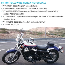 Brake Master Cylinder Clutch Lever 1“ 25mm Compatible with Honda VT600 VT750 VT1100 VT1300 VTX1300 VF750, Left & Right Motorcycle Brake Lever - Chrome