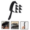 Baluue 4sets Professional Barber Cutting Comb Guides Shape Curved Design