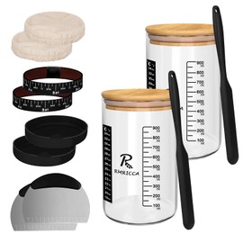 RMRICCA Pro Sourdough Starter Kit – 34oz Large Capacity Sourdough Starter Jar with Lid & Tracker, Fermenters Tool for Home Bakers, Bread Baking Supplies and Gifts for Bakers