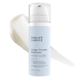 Paulas Choice Omega Complex - Hidratante facial ligero, manteca de karit y aceites vegetales, vitamina C iluminadora, para piel seca y sensible - 50  