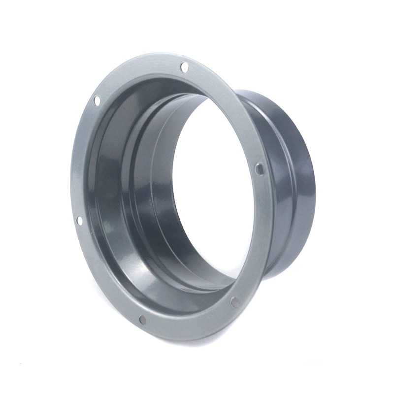 Crapyt Duct Connector Flange Metal Fan Duct Ventilation 1 PCS
