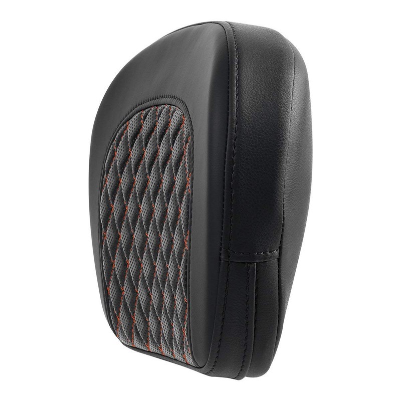 C.C. RIDER Leather Passenger Backrest Pad - Driver Rear for
