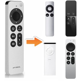 New Universal Remote Control for All Apple TV Remote, Replacement Compatible with Apple TV 4K/ Gen 1 2 3 4/ HD A2169 A1842 A1625 A1427 A1469 A1378 A1218 with Tv Control Function