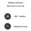Booklov Makeup Brushes Organizer,Cosmetic Storager,360° Rotating Desktop Makeup Tools Holder,Portable