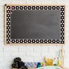 Whaline 32.8ft Dot Bulletin Board Borders Black White Dot Die-Cut