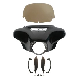 TCMT Outer Fairing Windshield & Air Deflector Fit For Harley Street Glide 2014-2023