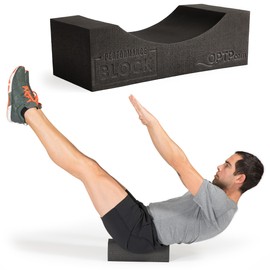 OPTP Performance Block – Foam Workout Block, Support for Yoga, Pilates, Physical Therapy, Stretching, Core Strength - Functional Fitness Exercise Block