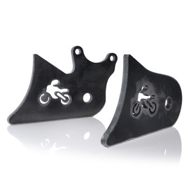 JMCHstore 6'' Mini bike Stretch Extension Tabs for Coleman BT200X Mini bike 196cc, Hisun 200-7 for Viper 200cc Trail bike (Hydralic Brake Tab, 6 inch)