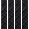Tatuo 4 Pack Extra Long Seat Belt Covers for Comfort