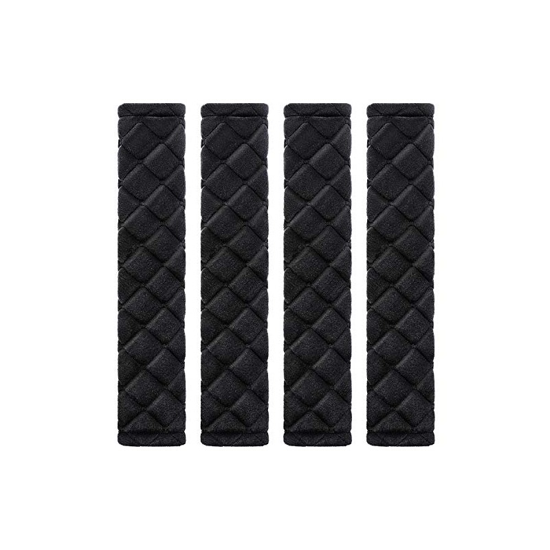 Tatuo 4 Pack Extra Long Seat Belt Covers for Comfort