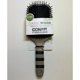 CONAIR Natural Stylers’ Classic Wood Hairbrush