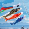 OKBABY Koinobori Carp Streamer, 3 Carp Streamers, 6.6 ft (2