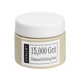 15,000Grit Diamond Polishing Lapping Compound Polish Paste 50G (1.76 Oz) with 25% Diamond Powder (3-6 Micros) for Metal Silver Chrome Glass Marble Resin Rock Watch Jewelry Gemstone