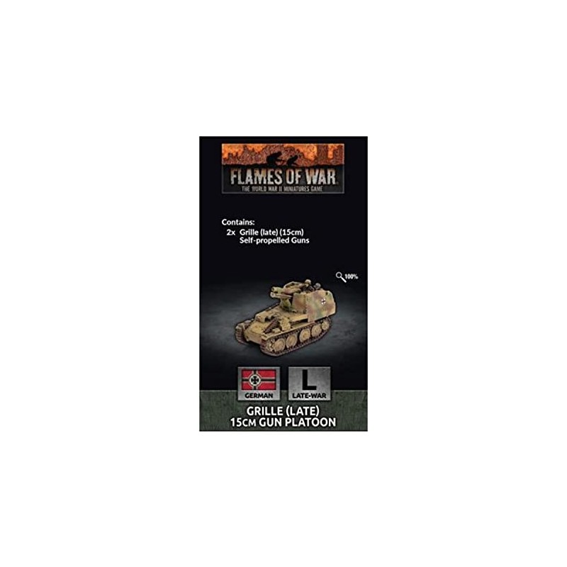 Battlefront Miniatures Flames of War WW2: German Radiator Grille (Late)