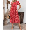 Zeagoo Women Dress with Pockets Floral Print Sundress Summer Casual